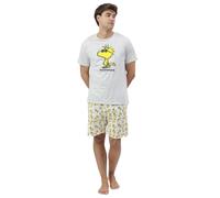 Peanuts Pijama Manga Corta Woodstock para Hombre