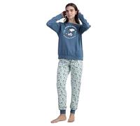 Peanuts Pijama Manga Larga Beagle Scout para Mujer