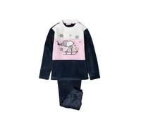 Peanuts Pijama Manga Larga Calentito Snow Drift para Niña