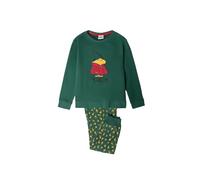 Peanuts Pijama Niño Invierno 100% Algodón - Pijama de Niño Punto Interlock, Camiseta Manga Larga con Detalle Bordado Rizo, Pantalón Largo con Puños y