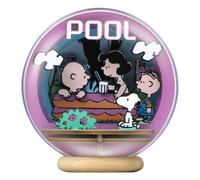 Peanuts Puremind Model Kit In Legno Theater Globe Cool Pool Pantasy