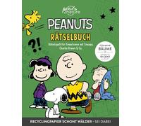 Peanuts Rätselbuch: Kniffliger Rätselspaß mit Snoopy, Charlie Brown & Co. I Rätselbuch für Erwachsene