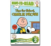 Peanuts Ready-to-Read Value Pack: Time for School, Charlie Brown; Make a Trade, Charlie Brown!; Lucy Knows Best; Linus Gets Glasses; Snoopy and ... the Moon! (Peanuts: Ready-to-Read, Level 2)