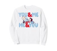 Peanuts Schroeder Lucy Felicidad Amistad Amor Vintage BFF Sudadera