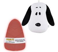 Peanuts Snoopy Almohadilla Termica para Microondas y Congelador, Cojín de Calor y Frío con Semillas Naturales para Cuello, Hombros y Músculos