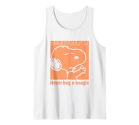 Peanuts Snoopy Bugged out Beagle Do Not Disturb Classic LOL Camiseta sin Mangas