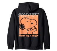 Peanuts Snoopy Bugged out Beagle Do Not Disturb Classic LOL Sudadera con Capucha