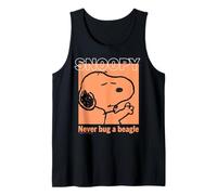 Peanuts Snoopy Bugged out Beagle Do Not Disturb LOL Classic Camiseta sin Mangas