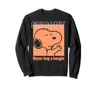 Peanuts Snoopy Bugged out Beagle Do Not Disturb LOL Classic Sudadera