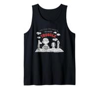 Peanuts Snoopy Charlie Brown Anti Valentines Love Heart XOXO Camiseta sin Mangas