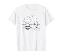 Peanuts - Snoopy Charlie Brown At The Sea Camiseta
