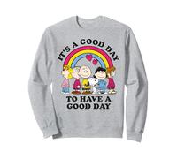 Peanuts Snoopy Charlie Brown Gang Good Day Friends Retro Fun Sudadera