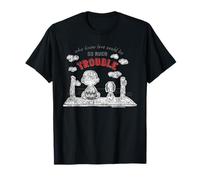 Peanuts Snoopy Charlie Brown Love Heart Vintage Camiseta