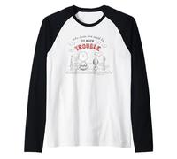 Peanuts Snoopy Charlie Brown Love Heart Vintage Camiseta Manga Raglan