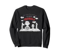 Peanuts Snoopy Charlie Brown Love Heart Vintage Sudadera