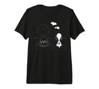 Peanuts Snoopy Charlie Brown Mejores Amigos Juntos BFF Retro Camiseta Premium