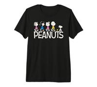 Peanuts Snoopy Charlie Brown Woodstock, clásico de Caminata en Grupo Camiseta Premium