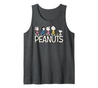 Peanuts Snoopy Charlie Brown Woodstock Gang Classic Walking Camiseta sin Mangas