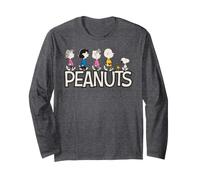 Peanuts Snoopy Charlie Brown Woodstock Gang Classic Walking Manga Larga