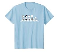 Peanuts Snoopy Charlie Woodstock Beatles Caminar Clásico Diversión Camiseta
