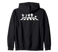 Peanuts Snoopy Charlie Woodstock Beatles Caminar Clásico Diversión Sudadera con Capucha