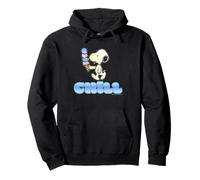 Peanuts Snoopy Chill Helado Verano Cool Vibes Retro Sudadera con Capucha