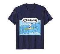 Peanuts Snoopy Cowabunga Surfer Camiseta