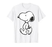 Peanuts Snoopy Dog Walking Fun Friends BFF Classic Happiness Camiseta