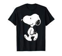 Peanuts Snoopy Dog Walking Fun Friends BFF Happiness Classic Camiseta