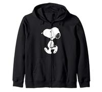 Peanuts Snoopy Dog Walking Fun Friends BFF Happiness Classic Sudadera con Capucha