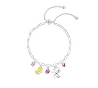 Peanuts Snoopy - Friendship Unisex Pulsera Plateado Metal