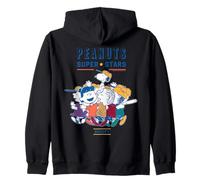 Peanuts Snoopy Gang Sports Baseball Super Stars Team Vintage Sudadera con Capucha