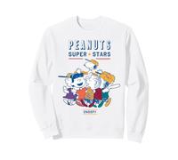 Peanuts Snoopy Gang Sports Baseball Super Stars Vintage Team Sudadera