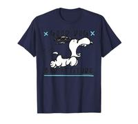 Peanuts Snoopy Good Dog Bad Attitude Crazy Beagle Classic Camiseta