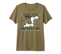Peanuts Snoopy Good Dog Bad Attitude Crazy Beagle Classic Camiseta Premium