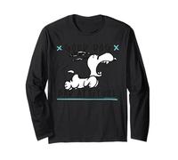Peanuts Snoopy Good Dog Bad Attitude Crazy Beagle Classic Manga Larga