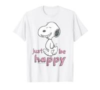 Peanuts Snoopy Happy Beagle Dog Walking Great Classic Day Camiseta