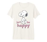 Peanuts Snoopy Happy Beagle Dog Walking Great Classic Day Camiseta Premium
