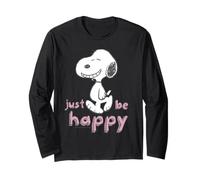 Peanuts Snoopy Happy Beagle Dog Walking Great Day Classic Manga Larga