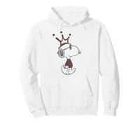 Peanuts Snoopy Joe Cool Urban King Plantilla Corona Art Street Sudadera con Capucha