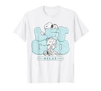 Peanuts Snoopy Linus Let Go Chill Relax Sleep Classic Dream Camiseta