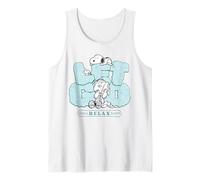 Peanuts Snoopy Linus Let Go Chill Relax Sleep Classic Dream Camiseta sin Mangas