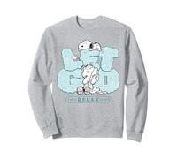 Peanuts Snoopy Linus Let Go Chill Relax Sleep Classic Dream Sudadera