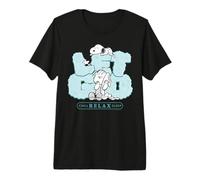 Peanuts Snoopy Linus Let Go Chill Relax Sleep Dream Classic Camiseta Premium