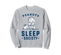 Peanuts Snoopy Linus Sleep Society Siesta Clásico Amigos Sudadera