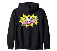 Peanuts Snoopy Masked Pow Super Hero Caped Beagle Comic Ja Ja Sudadera con Capucha