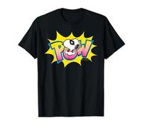 Peanuts Snoopy Masked Pow Super Hero Caped Beagle Jajaja Cómic Camiseta