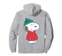 Peanuts Snoopy Merry Xmas Beagle Winter Retro Vibes Classic Sudadera con Capucha