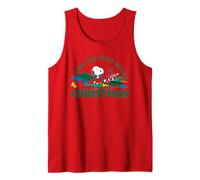 Peanuts Snoopy Noche de Navidad Antes de Navidad Beagle Retro Art Camiseta sin Mangas