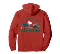 Peanuts Snoopy Noche de Navidad Antes de Navidad Beagle Retro Art Sudadera con Capucha